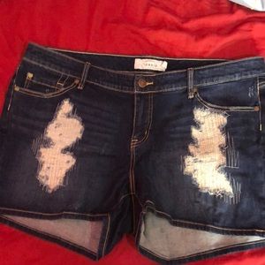Torrid Jean shorts
